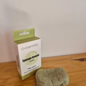 Éponge Konjac au thé vert